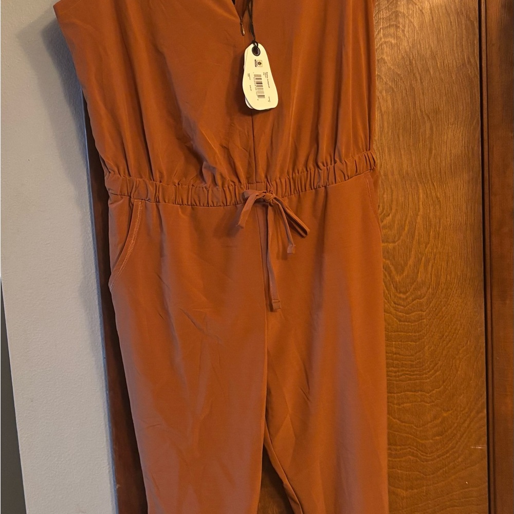 Prana Terracotta Jumpsuit